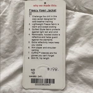 Lululemon Fleecy Keen Jacket III